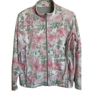 Alia Floral Print Jacket Size Medium